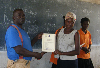 Awarding Certificate of Completion