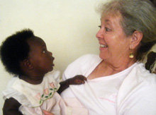 Margaret Teaching at Kabanyi